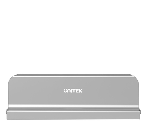 UNITEK Pionowy stojak do laptopa (aluminium) silver OT172GY - 1244191 - zdjęcie 3